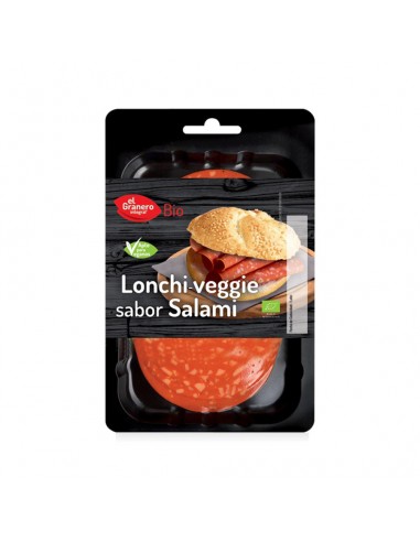 Loncha vegana salami El Granero 100 g