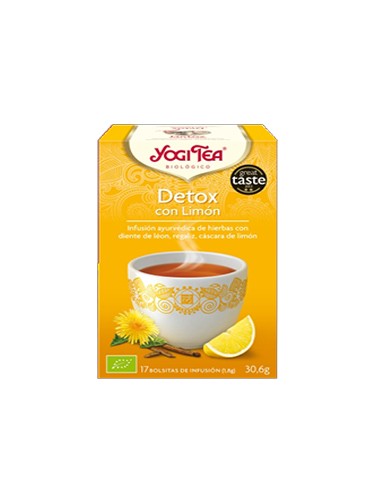 Té detox limón Yogi tea
