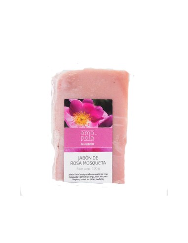 Jabón rosa mosqueta Amapola